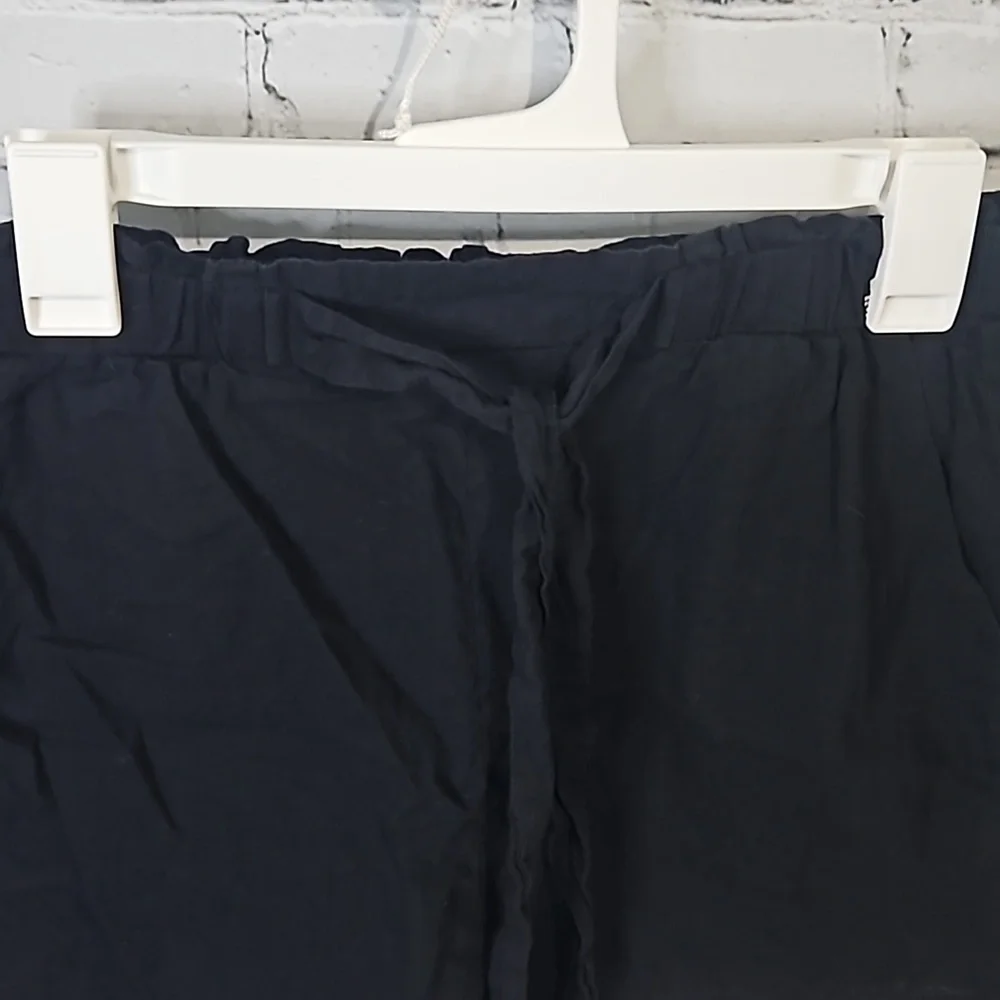Shein cotton tie waist shorts